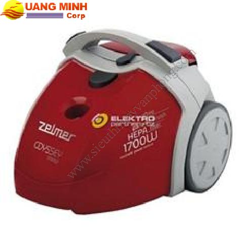 Máy hút bụi ZELMER 4500SP 1700W, màu đỏ